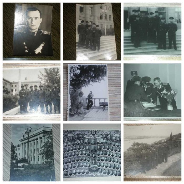 Фотокарточки Танкисты, Курсанты, САВО и ТуркВО 1940-50-70е