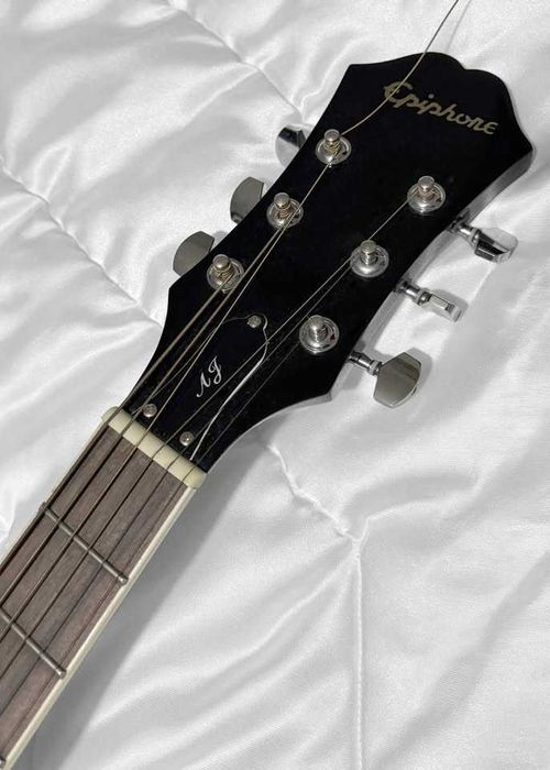GUITARRA Epiphone AJ-100BK com saco