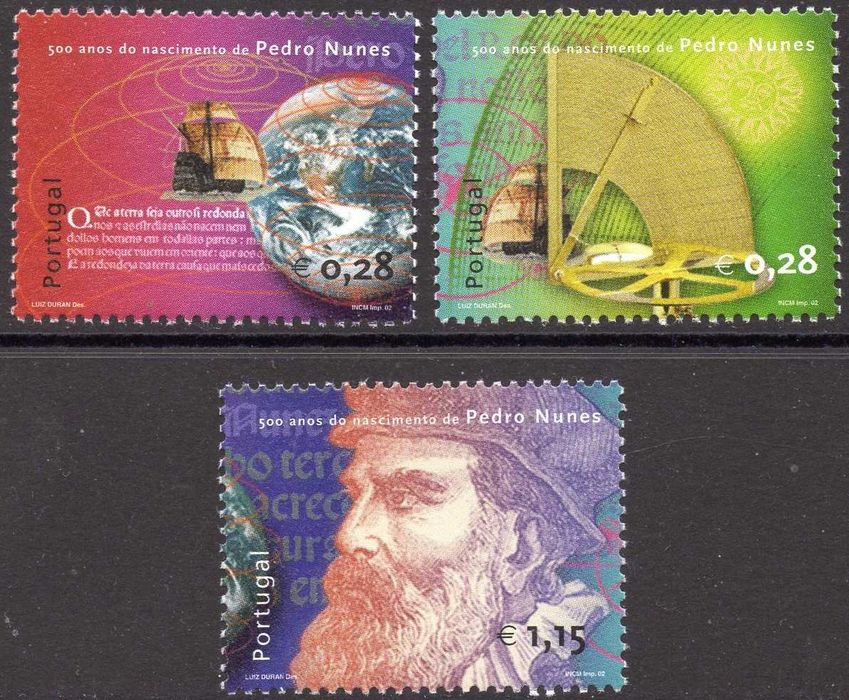 Selos Portugal 2002 - Série Completa Nova MNH Nº2853/2855