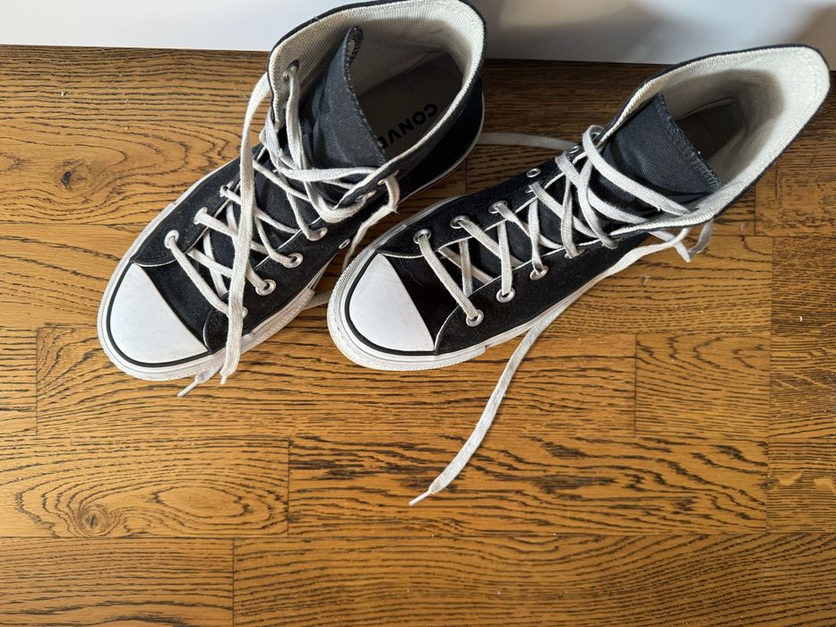 converse czarne