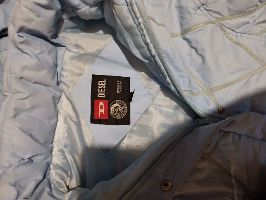 куртка diesel, блакитна