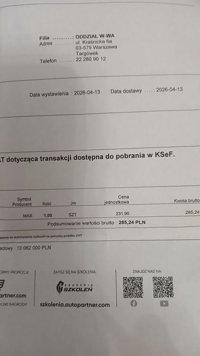 okazja,sprzedam nowy akumulator
