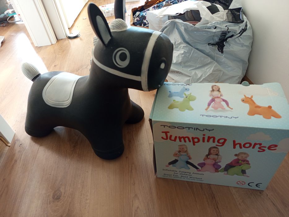 Skoczek konik dmuchany dla dzieci Tootiny