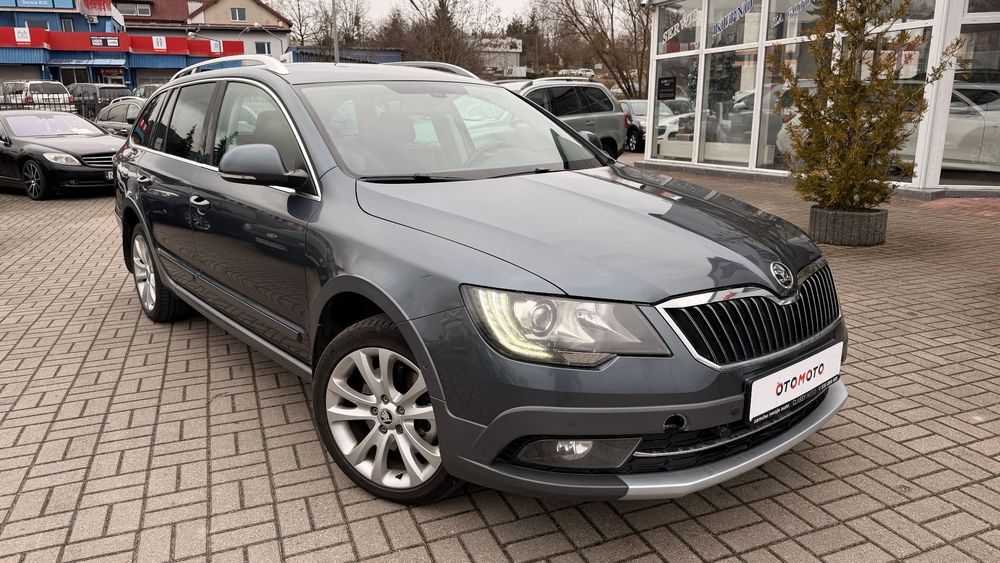 Skoda Octavia Superb Scout 2.0Tdi 170km DSG 4x4 webasto pełna historia ASO