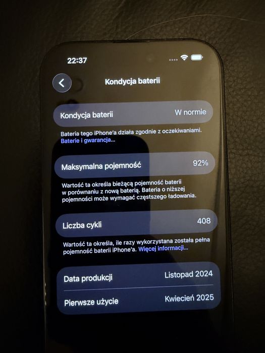Iphone 16 pro 256 GB black grey - GRATIS OBUDOWY