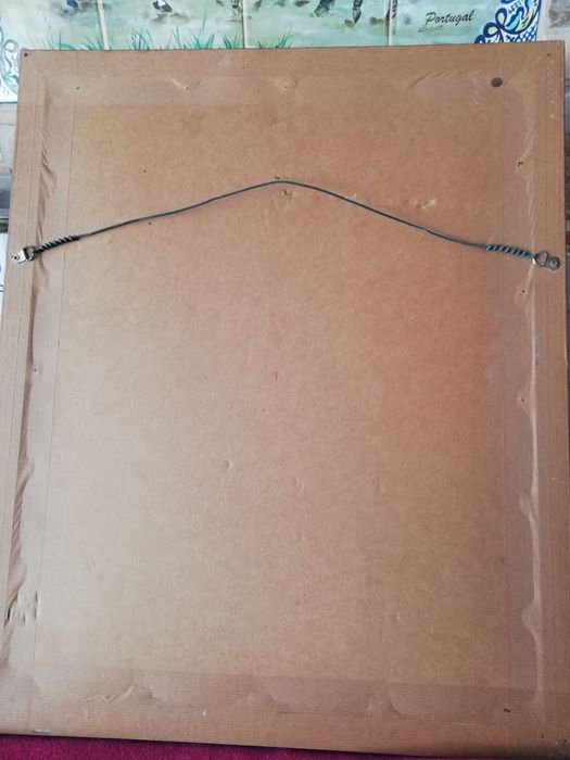 Quadro Simples Pintado Há Mão