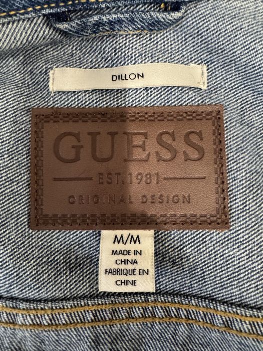 джинсова куртка Guess Dillon M2BXN1 D2IB0, розмір M (48)