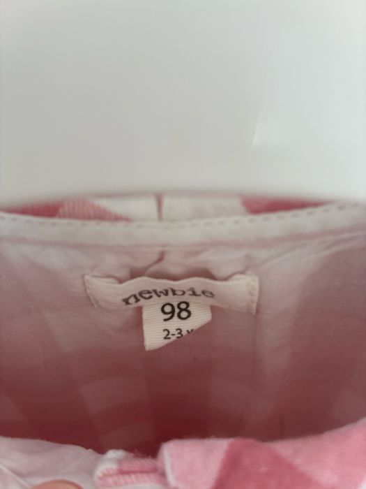 Sukienka w kratkę Newbie 98