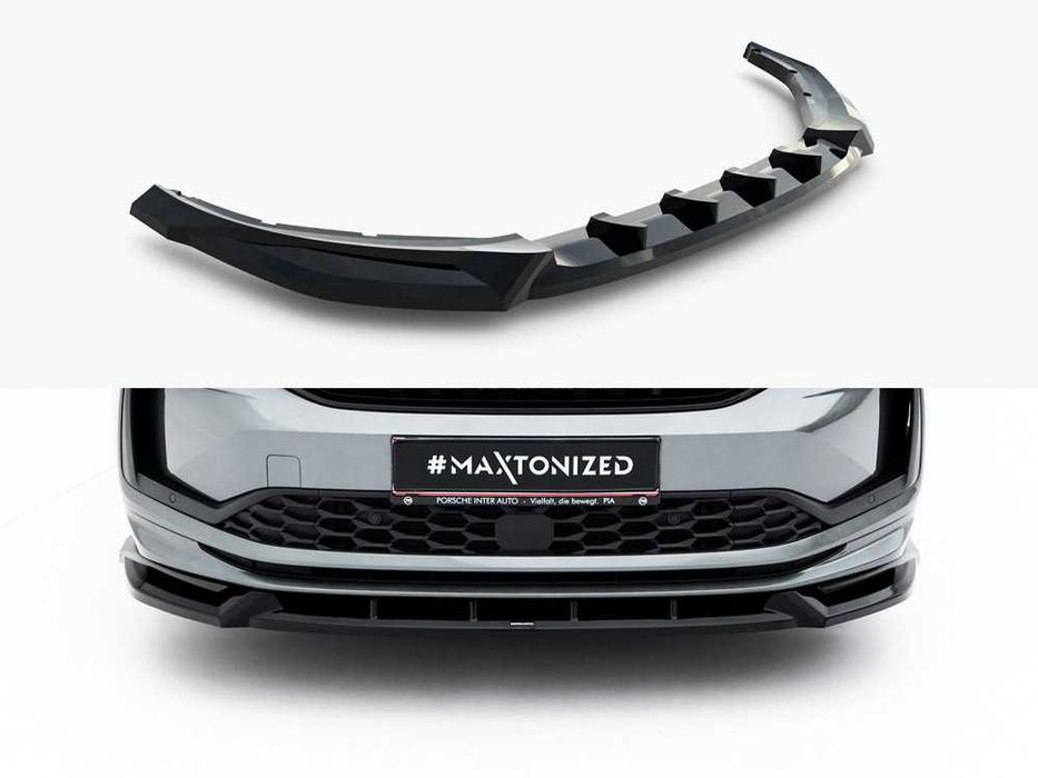 Тюнинг обвес Skoda Kodiaq 2 Sportline сплиттер губа пороги диффузор