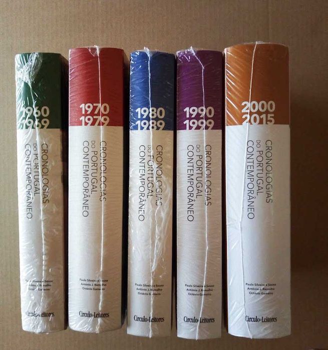 Cronologias do Portugal Contemporâneo - 5 Vols NOVOS SELADOS (PROMOÇÃO)