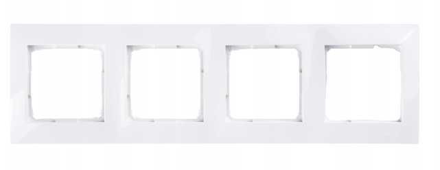 Simon 10 CR4/11 Ramka 4- krotna, biały