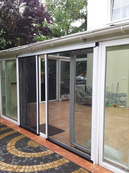 moskitiery plisowane