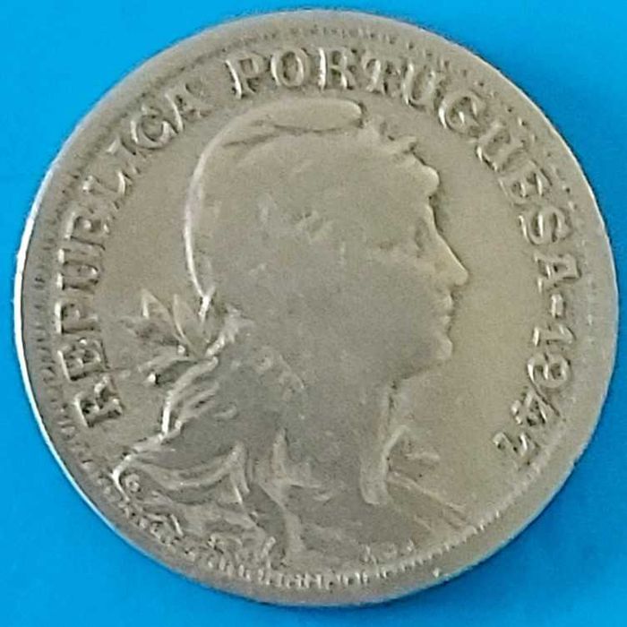 50 Centavos de 1947, Republica Portuguesa