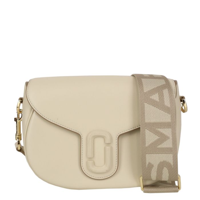 Marc Jacobs Damska torba na ramię Beżowa skórzana torba skórzana Torba na ramię ACS6144