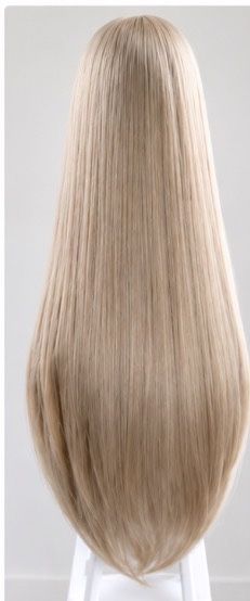 Peruka blond cosplay