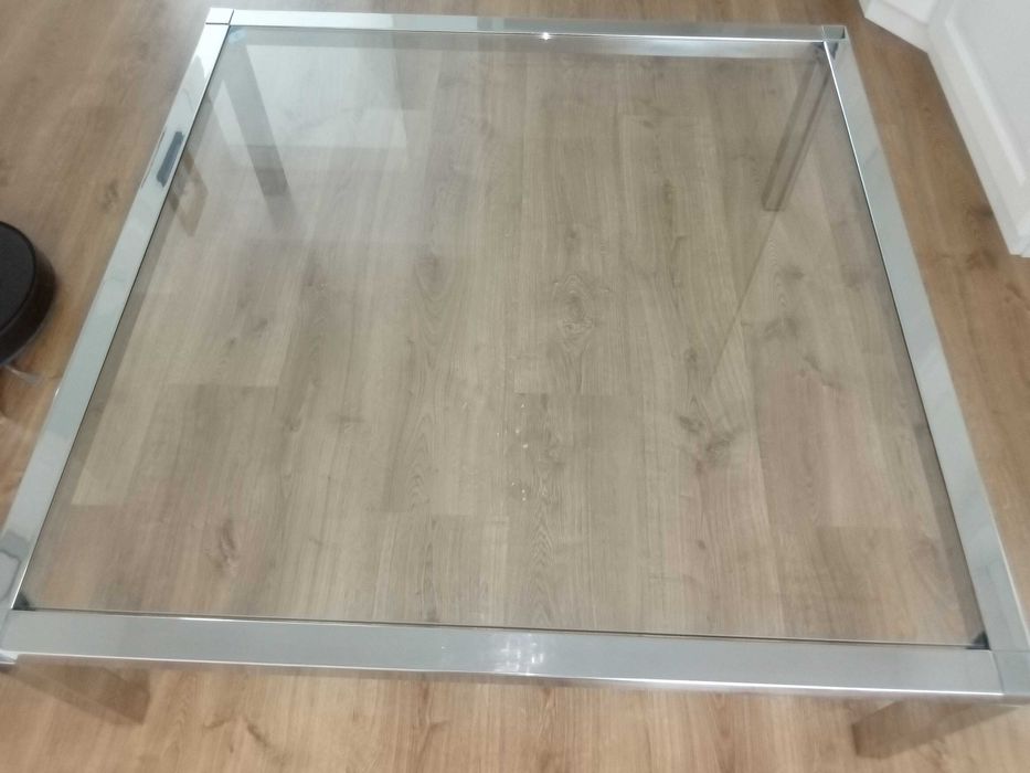 stół kawowy glamour. 100cm x 100cm.