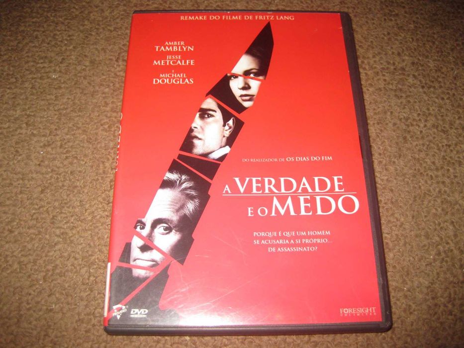 DVD "A Verdade e o Medo" com Michael Douglas