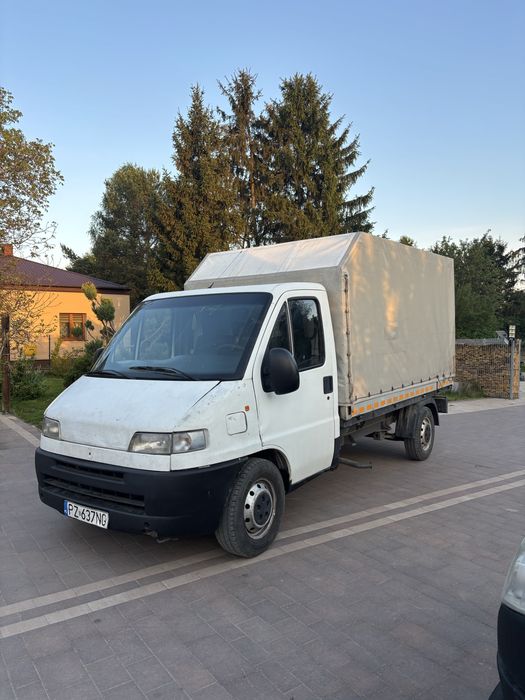 Fiat ducato 2.8 paka z burtami plandeka