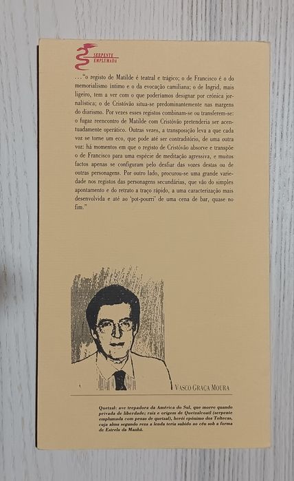 Vasco Graça Moura, Quatro Últimas Estações