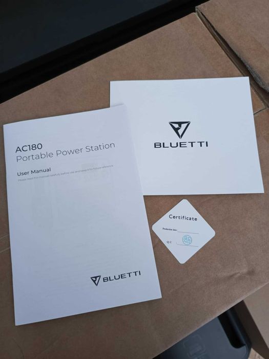 В НАЯВНОСТІ НОВА зарядна станція Bluetti AC180 на 1800 Вт з гарантією
