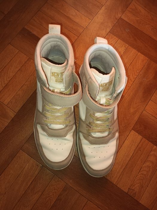 Wyższe adidasy, botki jesienne H&M rozmiar 37, wkładka 24cm