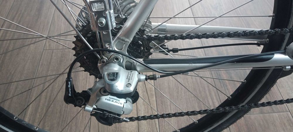 Rower męski Unibike Globbtroter 21" srebrny