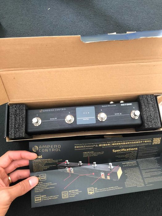 Hotone Ampero Control – Controlador MIDI