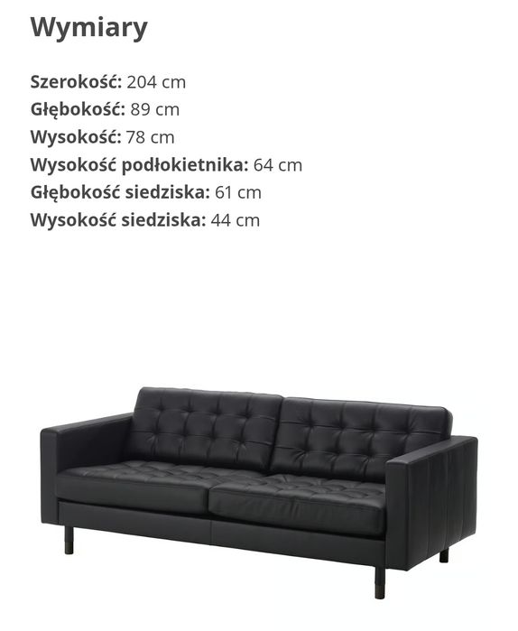 SOFA / KANAPA Landskrona