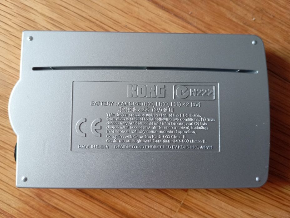 Afinador de guitarra Korg