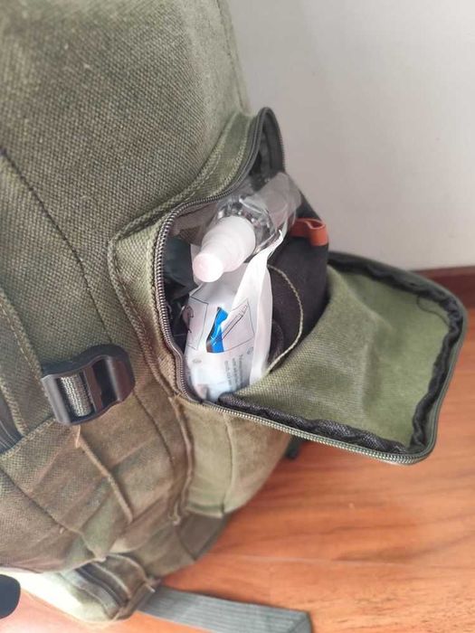 Mochila verde tropa de sobrevivência ,de emergência, ática buscraft