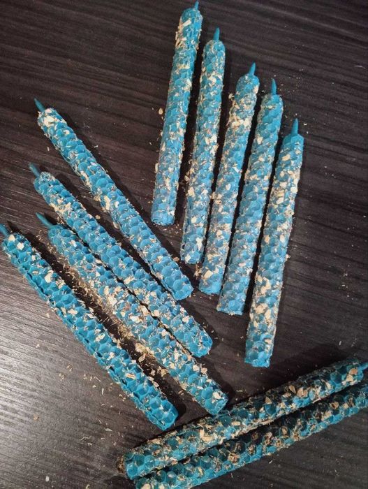 Энергетические свечи. Восковые свечи с травами