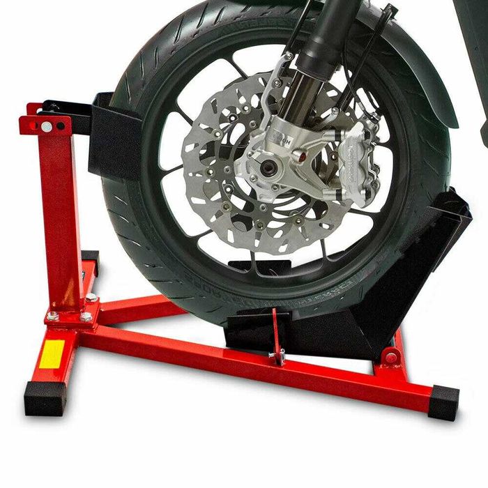 STOJAK postojowy / transportowy do motocykla 17" - 21" STABILNY