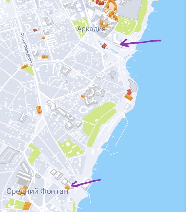Посуточно 5 этаж , 10-й ст.Фонтана, ЖК Миконос, 2-комнатная, Чайка