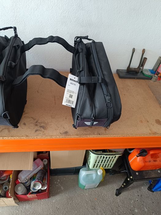 Malas Laterais SHAD SL58 + Suportes Honda CB650R | NOVAS