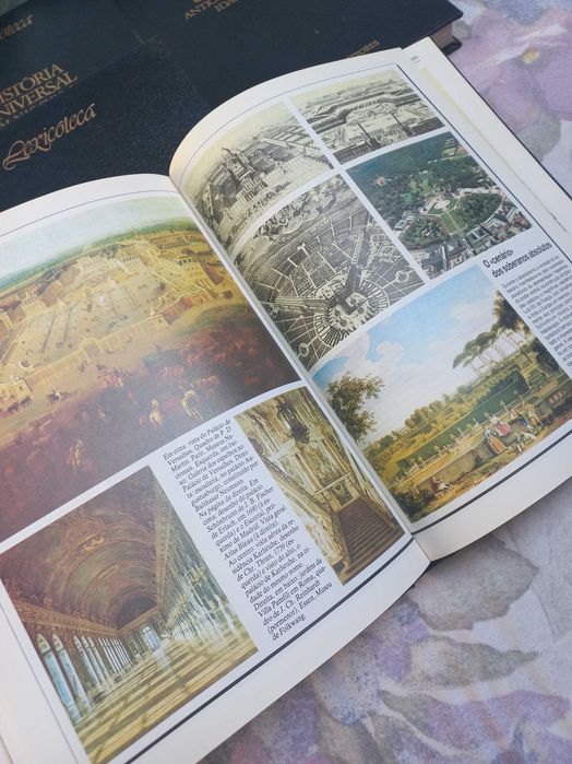 Coleção História Universal Lexicoteca Círculo de leitores 5 volumes