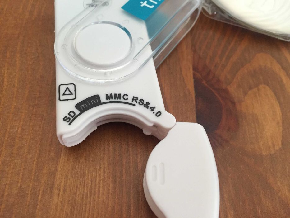 Pen USB para leitura de cartões de memória - Novo Embalado