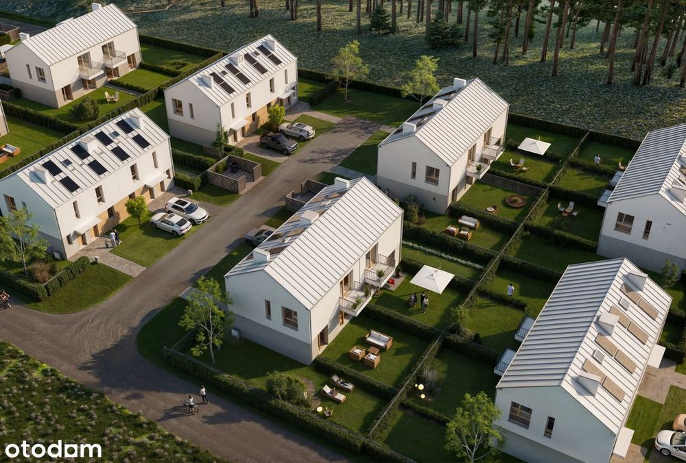 3-pok. mieszk. z ogrodem i balkonem | piętro | 47,82 m² | Nowe Pniewy