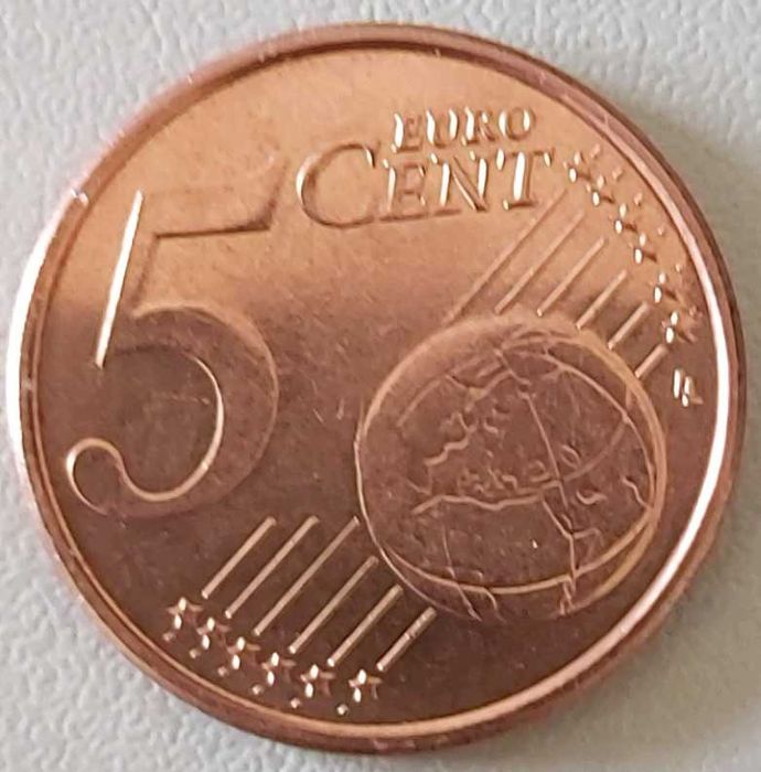 5 Cêntimos de 2017  da Bélgica