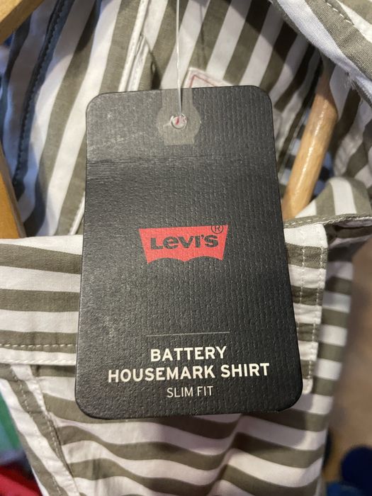 Koszula męska Levi’s w paski, rozmiar XS