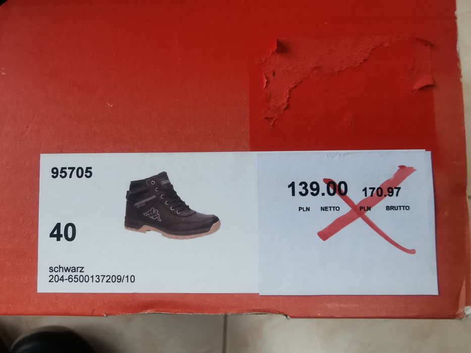 Nowe buty zimowe Kappa