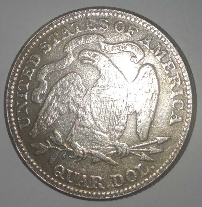 USA - Seated Liberty - Quarter Dollar 1887