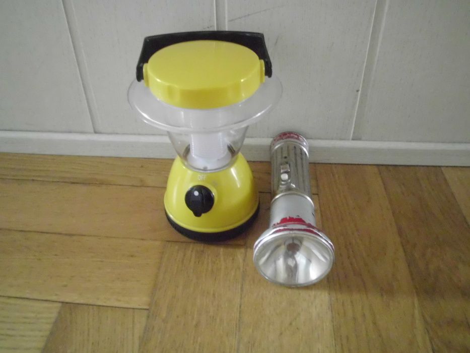 Latarki PRL - DDR i inne - mini kolekcja szt.9