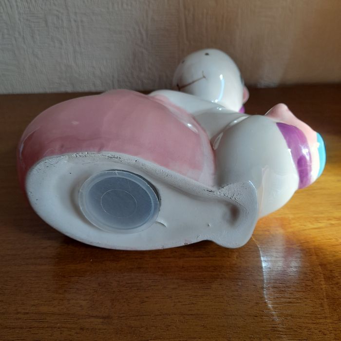 Копилка для монет, денег фарфор, фигурка единорог