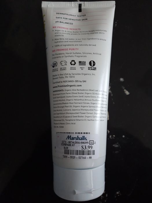 Promise Organic balsam do ciała