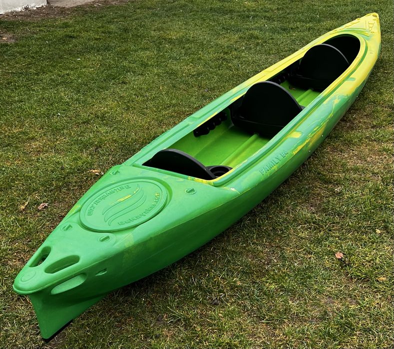 Kajak trzyosobowy Familii