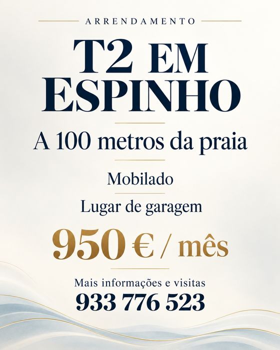 Apartamento T2 espinho