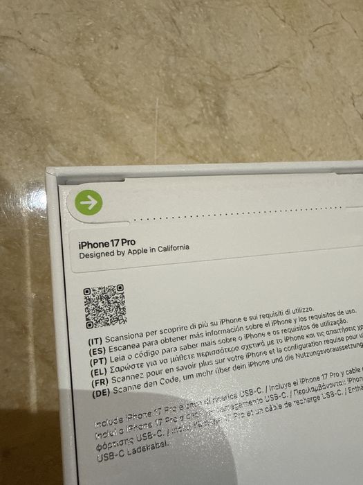 iPhone 17 pro 256GB - selado