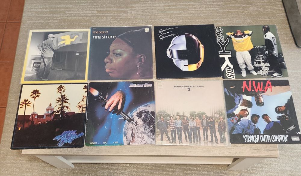 Lote Discos Vinil - Pink Floyd, AC/DC, Supertramp, Deep Purple, Queen