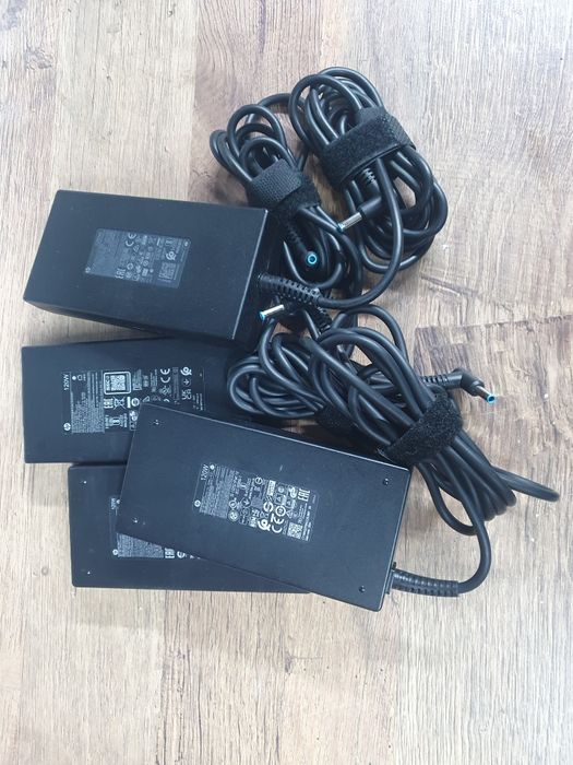 Блок питания живлення зарядка зарядное HP 120w blue pin 19.5v/6.15a