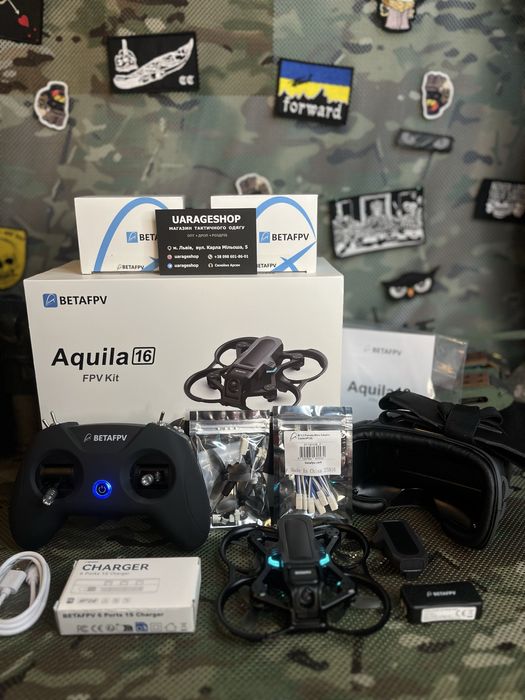 Квадрокоптер Aquila 16 BetaFPV. В комплекті 6 АКБ + ЗАРЯДКА!